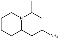 2-(1-イソプロピルピペリジン-2-イル)エタンアミン 化学構造式