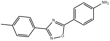 4-[3-(4-methylphenyl)-1,2,4-oxadiazol-5-yl]aniline Struktur