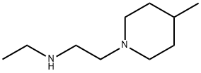 N-エチル-N-[2-(4-メチルピペリジン-1-イル)エチル]アミン 化学構造式