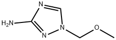 1-(メトキシメチル)-1H-1,2,4-トリアゾール-3-アミン 化学構造式