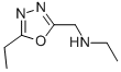 N-((5-乙基-1,3,4-恶二唑-2-基)甲基)乙胺 结构式