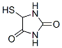 2,4-Imidazolidinedione,  5-mercapto- Structure