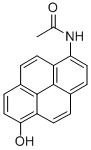 Acetamide, N-(6-hydroxy-1-pyrenyl)- Struktur