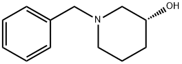 (R)-1-ベンジル-3-ヒドロキシピペリジン 化学構造式