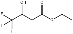 3-羟基-2-甲基-4,4,4-三氟丁酸乙酯,91600-33-8,结构式