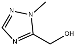 (1-メチル-1H-1,2,4-トリアゾール-5-イル)メタノール 化学構造式