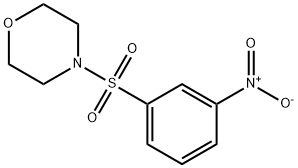 4-(3-NITROPHENYLSULFONYL)MORPHOLINE 化学構造式