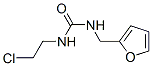 1-(2-chloroethyl)-3-(2-furylmethyl)urea Struktur