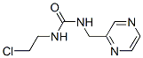 1-(2-chloroethyl)-3-(2-pyrazinylmethyl)urea Structure
