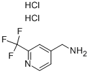 (2-(TRIFLUOROMETHYL)PYRIDIN-4-YL)METHANAMINE DIHYDROCHLORIDE Structure