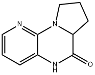 (9CI)-6A,7,8,9-四氢吡啶并[3,2-E]吡咯并[1,2-A]吡嗪-6(5H) 结构式
