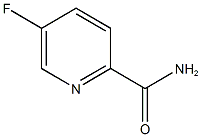 5-fluoropyridine-2-carboxamide 化学構造式