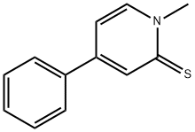 2(1H)-Pyridinethione,  1-methyl-4-phenyl- Structure