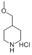 4-(メトキシメチル)ピペリジン塩酸塩 化学構造式