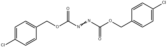 Bis(4-chlorobenzyl) azodicarboxylate Struktur