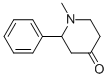 1-METHYL-2-PHENYL-PIPERIDIN-4-ONE,91640-05-0,结构式