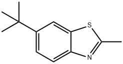 Benzothiazole, 6-tert-butyl-2-methyl- (7CI) Structure