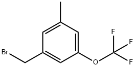 3-(Bromomethyl)-5-(trifluoromethoxy)toluene Struktur