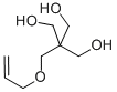 1,3-Propanediol, 2,2-bis(hydroxymethyl)-, allyl ether Struktur