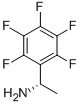 Benzenemethanamine, 2,3,4,5,6-pentafluoro-a-methyl-, (aS)- Structure