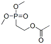 Phosphonic acid, [2-(acetyloxy)ethyl]-, dimethyl ester, pyrolyzed Structure