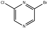 2-ブロモ-6-クロロピラジン 化学構造式