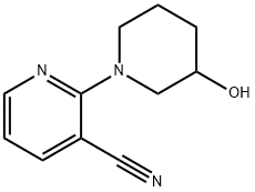 916791-18-9 2-(3-羟基-1-哌啶基)-3-氰基吡啶
