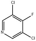 3,5-二氯-4-氟吡啶, 916791-62-3, 结构式
