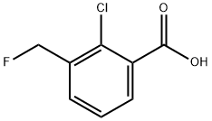 2-氯-3-(氟甲基)苯甲酸, 916791-84-9, 结构式