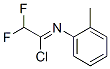N-(O-TOLYL)-2,2-DIFLUOROACETIMIDOYL CHLORIDE 结构式