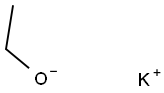 カリウムエトキシド 化学構造式