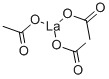 三酢酸ランタン 化学構造式