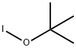 t-Butyl Hypoiodite Struktur