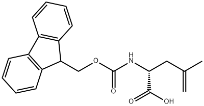 FMOC-(R)-甲基烯丙基甘氨酸, 917099-00-4, 结构式