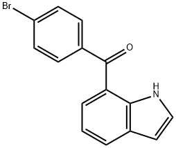 7-(4-Bromobenzoyl)indole Struktur