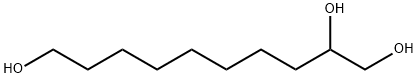 1,2,10-癸三醇, 91717-85-0, 结构式