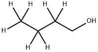 1-ブタノール-2,2,3,3,4,4,4-D7 化学構造式