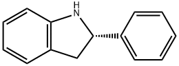 (2S)-2,3-DIHYDRO-2-PHENYL-1H-INDOLE Structure