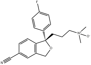 (S)-Citalopram N-Oxide Structure
