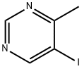 5-ヨード-4-メチルピリミジン 化学構造式