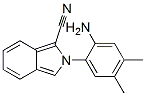 2-(2-AMINO-4,5-DIMETHYLPHENYL)-2H-ISOINDOLE-1-CARBONITRILE 结构式