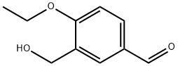 4-乙氧基-3-羟甲基-苯甲醛, 917746-81-7, 结构式