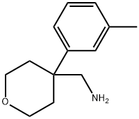 C-(4-M-TOLYL-TETRAHYDRO-PYRAN-4-YL)-METHYLAMINE Struktur