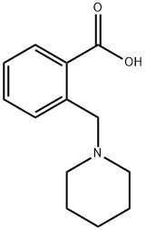 2-PIPERIDIN-1-YLMETHYL-BENZOIC ACID Structure