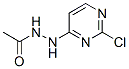 Acetic  acid,  2-(2-chloro-4-pyrimidinyl)hydrazide Structure