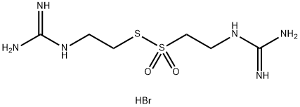 2-GUANIDINOETHYL 2-GUANIDINOETHANETHIOSULFONATE, DIHYDROBROMIDE Structure