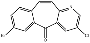 7-BROMO-3-CHLORO-5H-BENZO[4,5]CYCLOHEPTA[1,2-B]PYRIDIN-5, 917878-65-0, 结构式