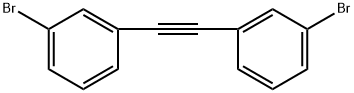 1,2-二(3-溴苯基)乙炔, 91790-32-8, 结构式