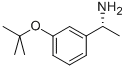 Benzenemethanamine, 3-(1,1-dimethylethoxy)-α-methyl-, (αR)- Structure