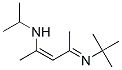 2-Penten-2-amine,  4-[(1,1-dimethylethyl)imino]-N-(1-methylethyl)-|
